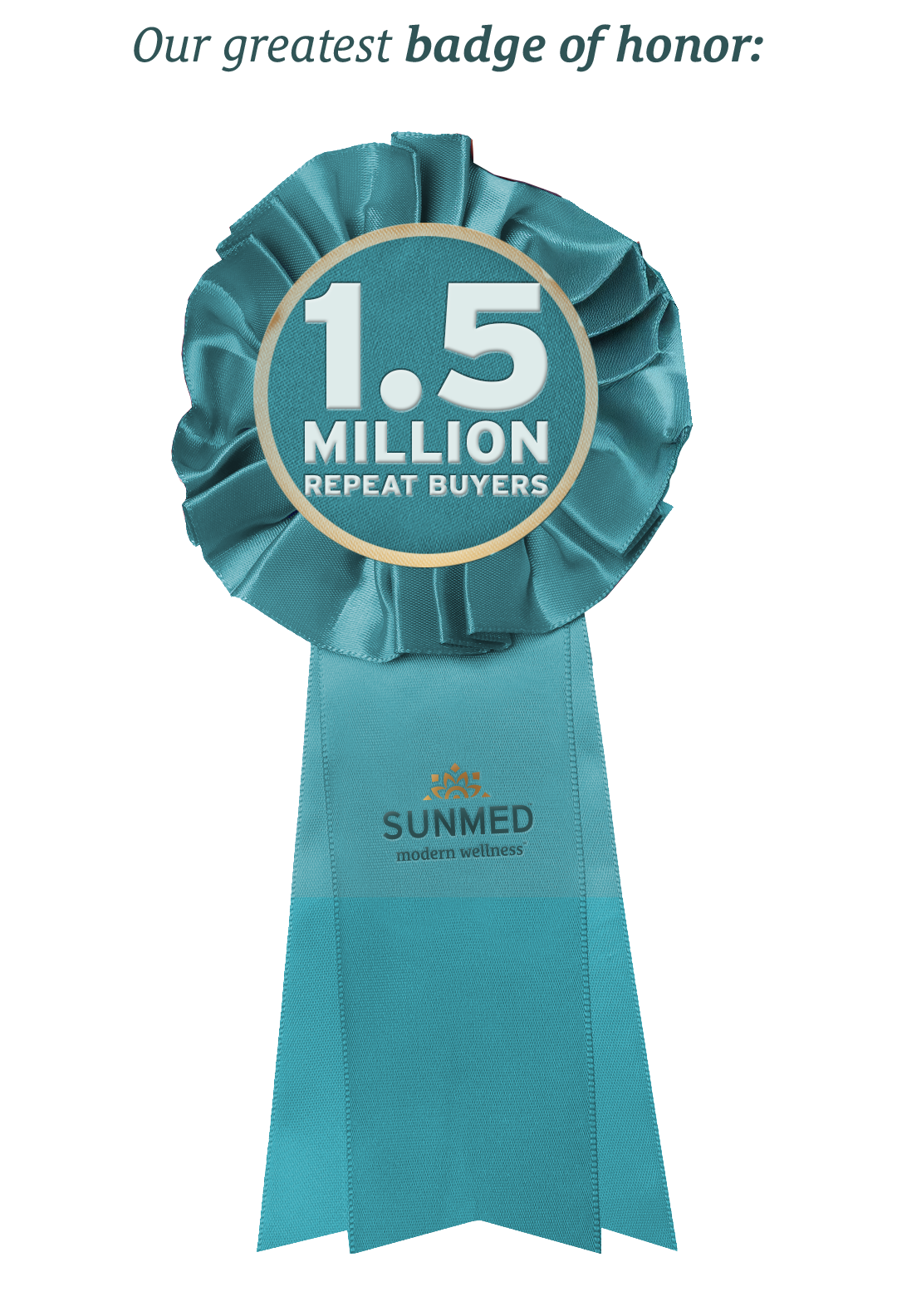 1.5 Million Repeat Buyers Badge